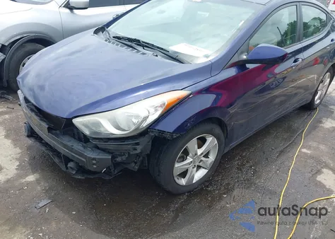 2013 Hyundai Elantra Gls from USA, damaged, VIN 5NPDH4AE9DH253824